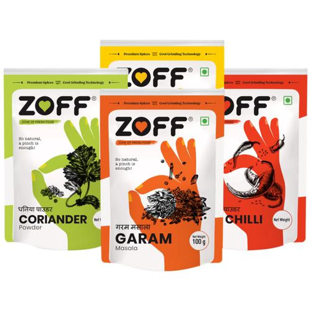 Zoff Starter Basic Spices Kit - Garam Masala, 400 g (100 g x 4 N)-2.webp